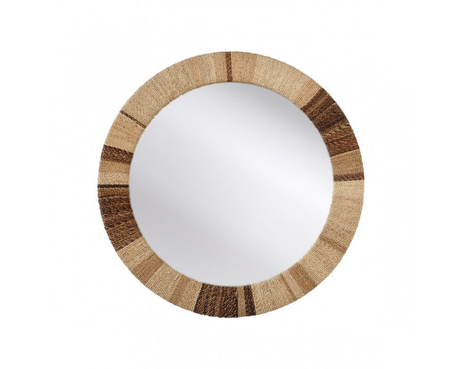 Wildwood - Calusa Mirror in Brown/Natural/Clear