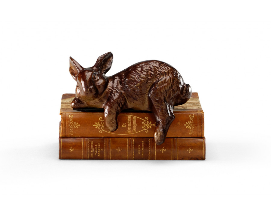 Wildwood - Restin’ Rabbit in Bronze Patina, Brass