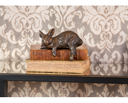 Wildwood - Restin’ Rabbit in Bronze Patina, Brass