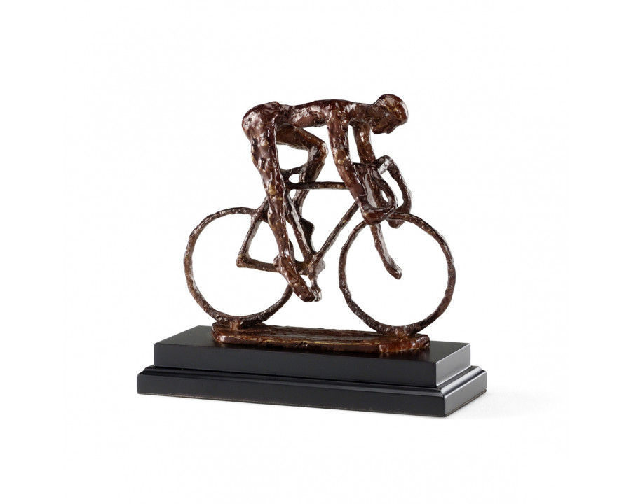 Wildwood - Bike Racer in Antique Patina, Brass