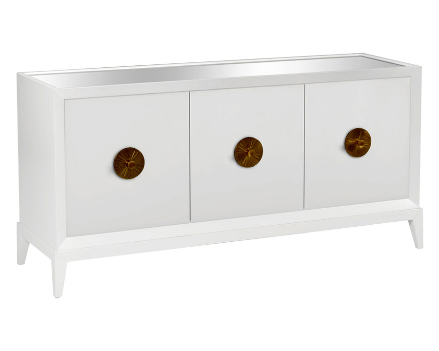 Wildwood - Beveled Sideboard in Any Benjamin Moore Color, Wood