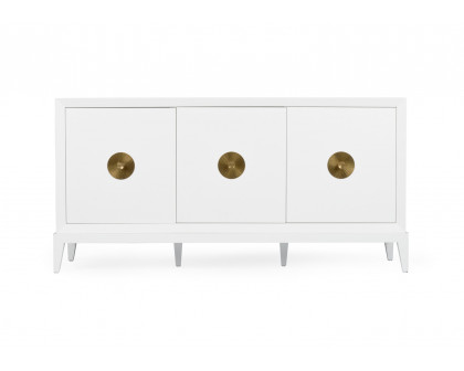 Wildwood - Beveled Sideboard in Any Benjamin Moore Color, Wood