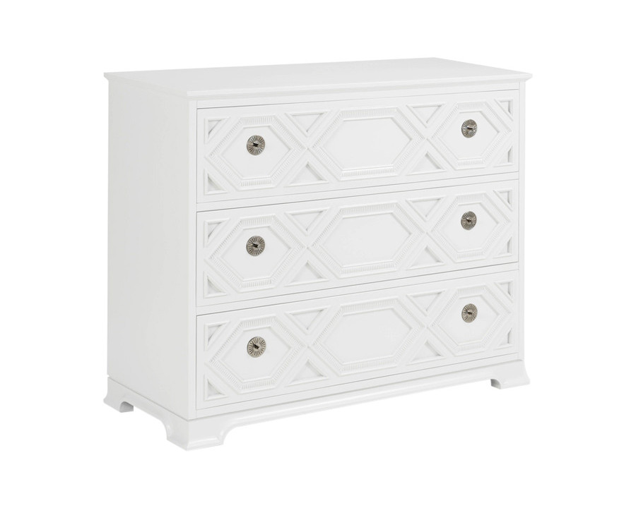 Wildwood - Carved Chest in Any Benjamin Moore Color, Wood