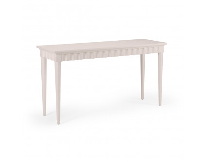 Wildwood - Scalloped Console in Any Benjamin Moore Color, Wood