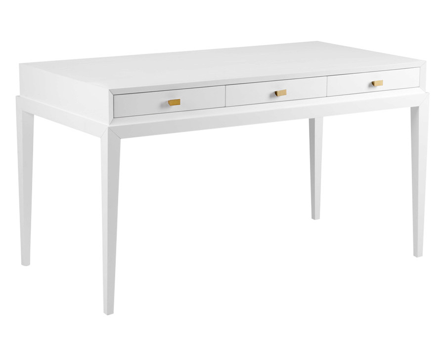 Wildwood - Beveled Desk in Any Benjamin Moore Color, Wood