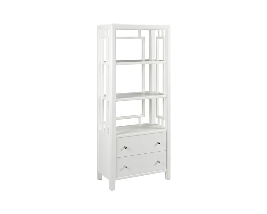 Wildwood - Trellis Etagere in Any Benjamin Moore Color, Wood