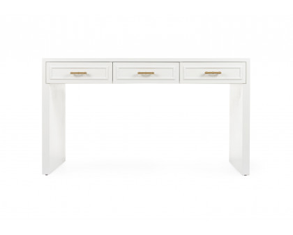 Wildwood - Bamboo Desk in Any Benjamin Moore Color, Wood