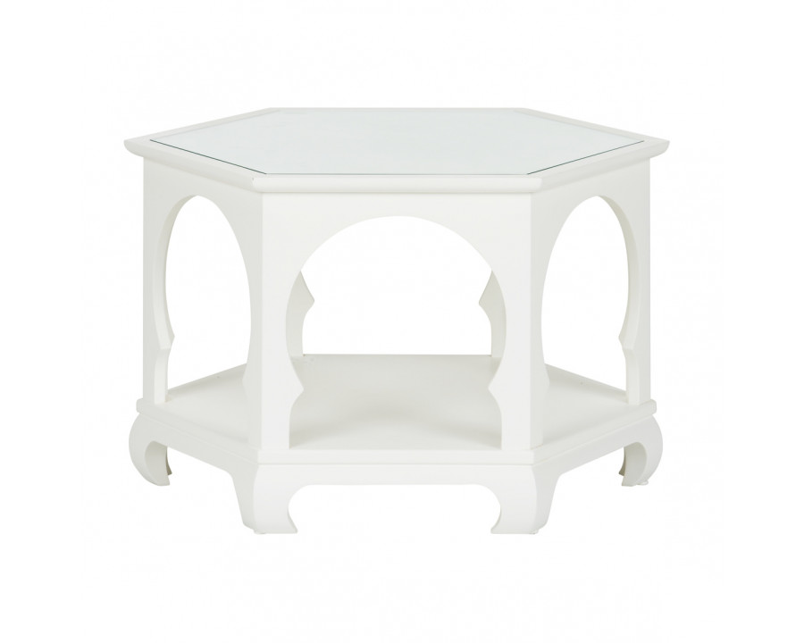 Wildwood - Moroccan Arch Table in Any Benjamin Moore Color, Wood