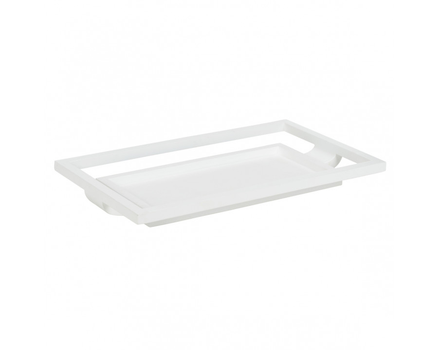 Wildwood - Trellis Tray in Any Benjamin Moore Color, Wood