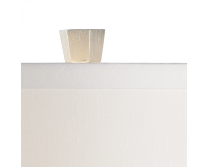 Wildwood - Madie Lamp in Grey/Silver, Composite