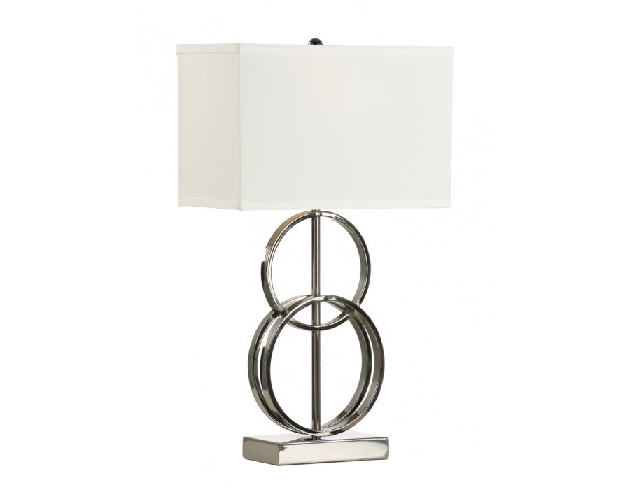 Wildwood - Aldo Lamp in Black Nickel, Metal