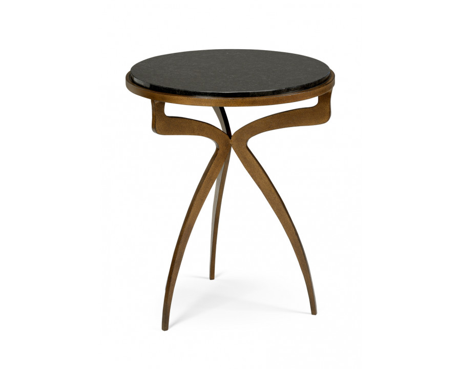 Wildwood - Drake Side Table in Bronze, Iron