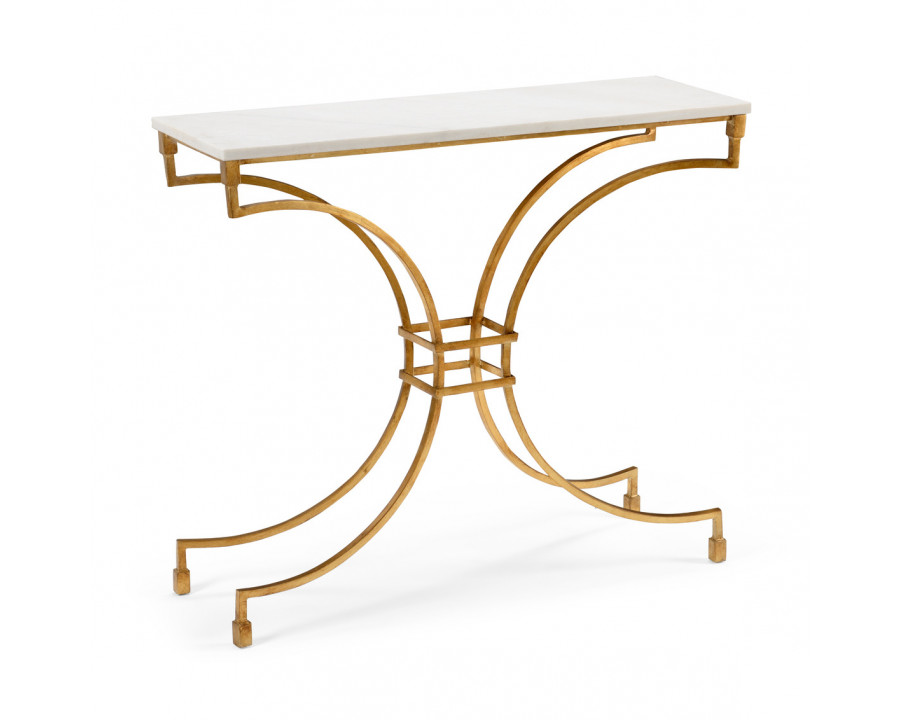 Wildwood - Kara Console Table in Gold