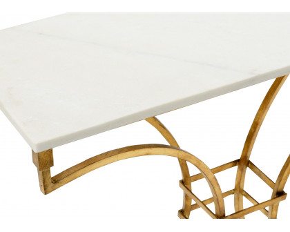 Wildwood - Kara Console Table in Gold