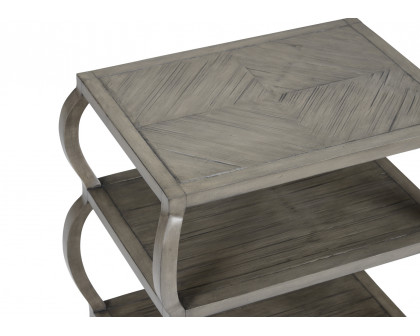 Wildwood Kate Tiered Table - Gray/Green, Wood