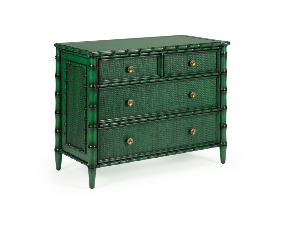 Wildwood - Borneo Chest in Emerald/Antique, Wood