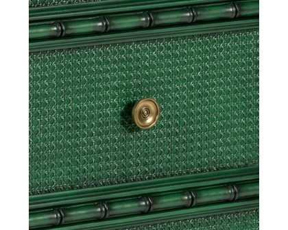 Wildwood - Borneo Chest in Emerald/Antique, Wood