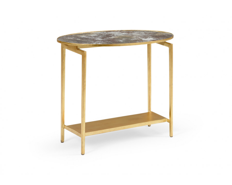 Wildwood - Rockefeller Table in Acid Wash, Mirror