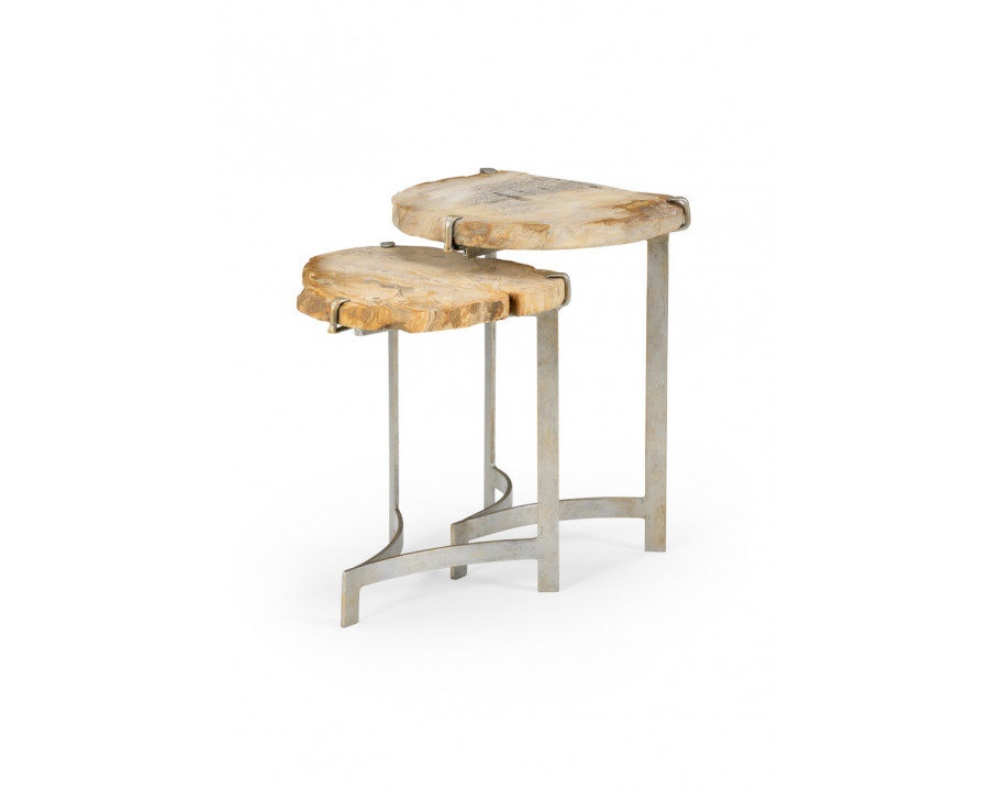 Wildwood - Bedrock Nested Tables (S2) in Natural, Wood