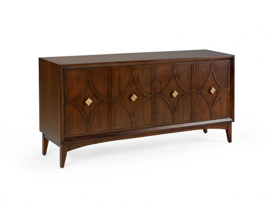 Wildwood Diamond Sideboard - Walnut Veneer, Small