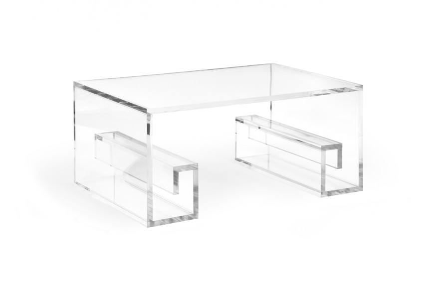 Wildwood™ Mykonos Cocktail Table - Clear, Acrylic