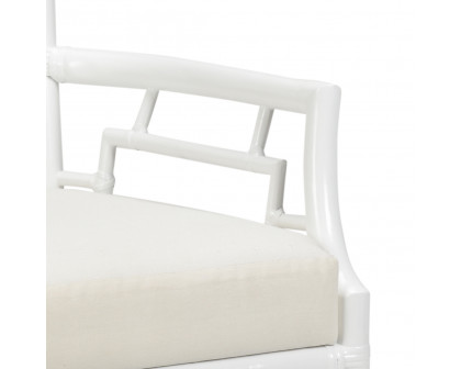 Wildwood - Wild Palm Armchair in White