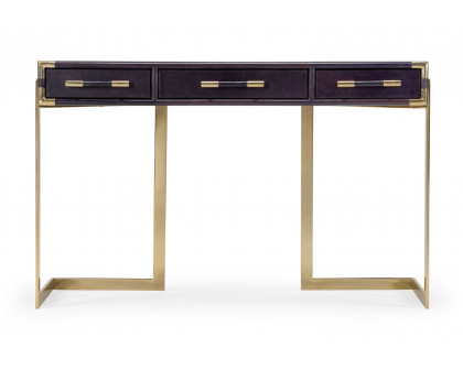 Whiteline Bruce Console in Midnight Blue