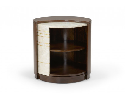 Wildwood - Turn The Tables in Mahogany/Natural White, Wood