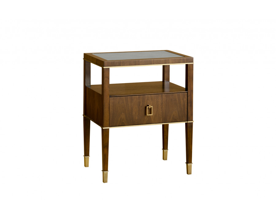 Wildwood - Brady Bedside Table in Walnut, Large