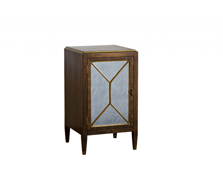 Wildwood - Amara Cabinet in Walnut/Antique, Wood