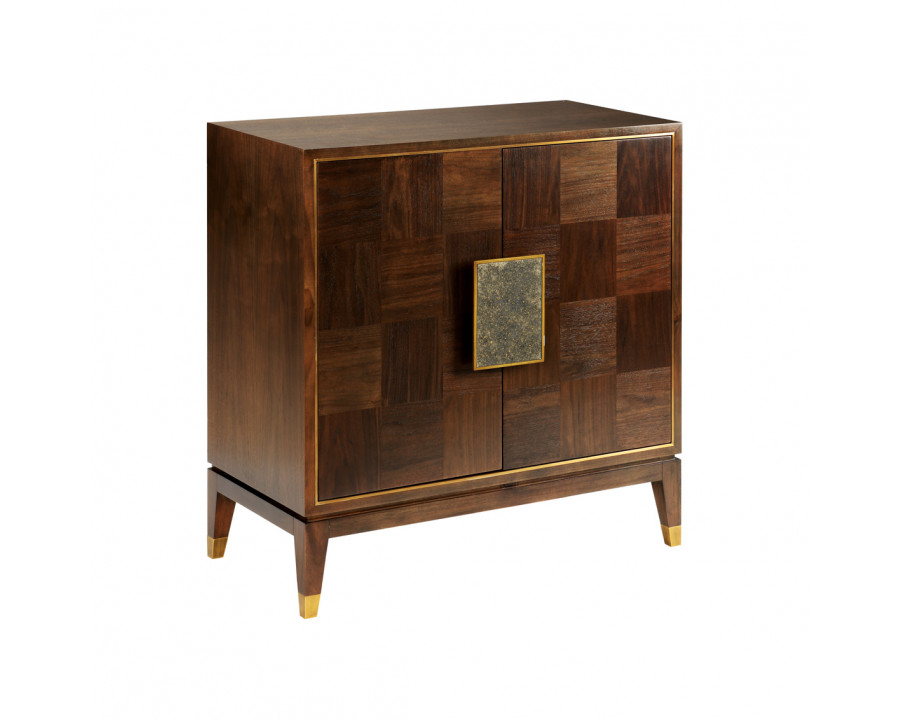 Wildwood - Andros Cabinet in Black Walnut/Antique, Wood