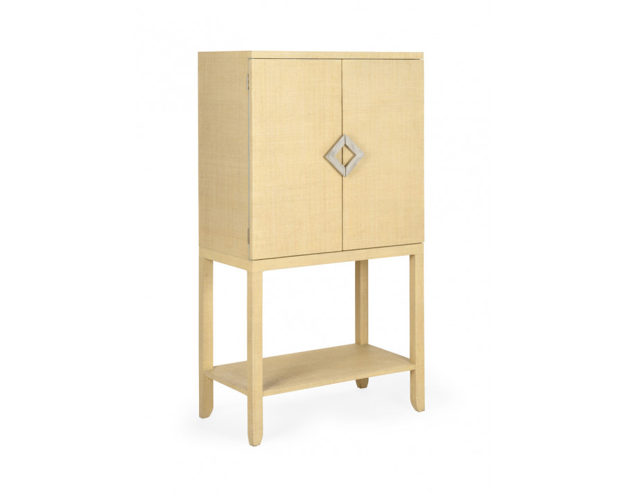 Wildwood - Barcley Bar Cabinet in Natural