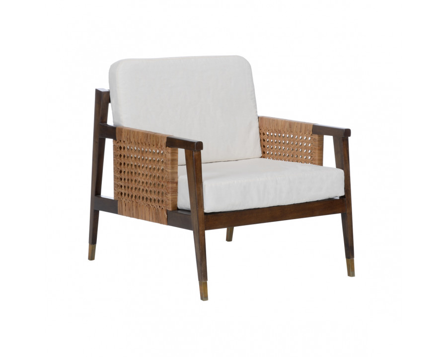 Wildwood - Isle Of Palms Lounge Chair in Brown/Natural, Wood