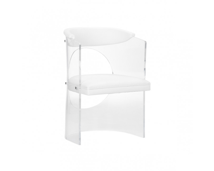 Wildwood Baran Barrel Back Chair - White