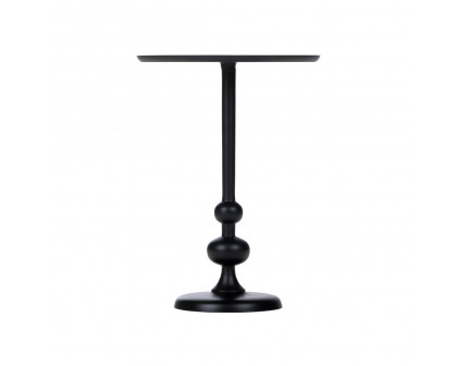 Wildwood - Black Caviar Side Table in Matte Black, Small