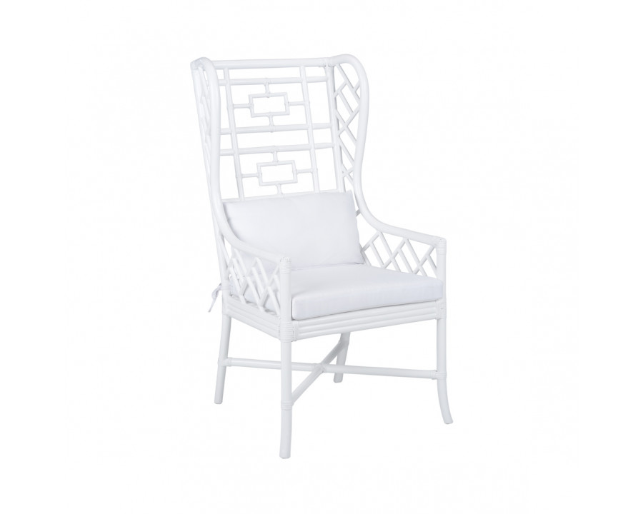 Wildwood Gwyneth Wing Chair - Pure White