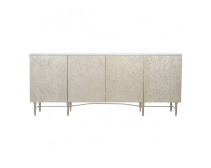 Wildwood - Piece De Resistance Sideboard in White/Gold Front/Gold, Wood