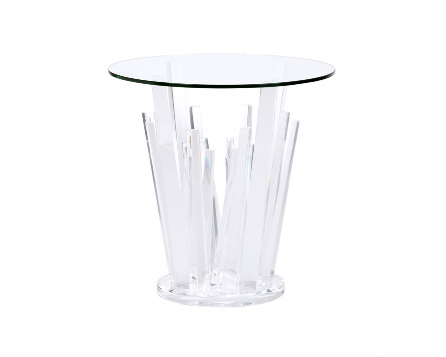 Wildwood Geode End Table - Clear