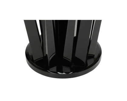 Wildwood Geode End Table - Black