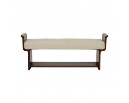 Wildwood - Ando Bench in Natural, Beech