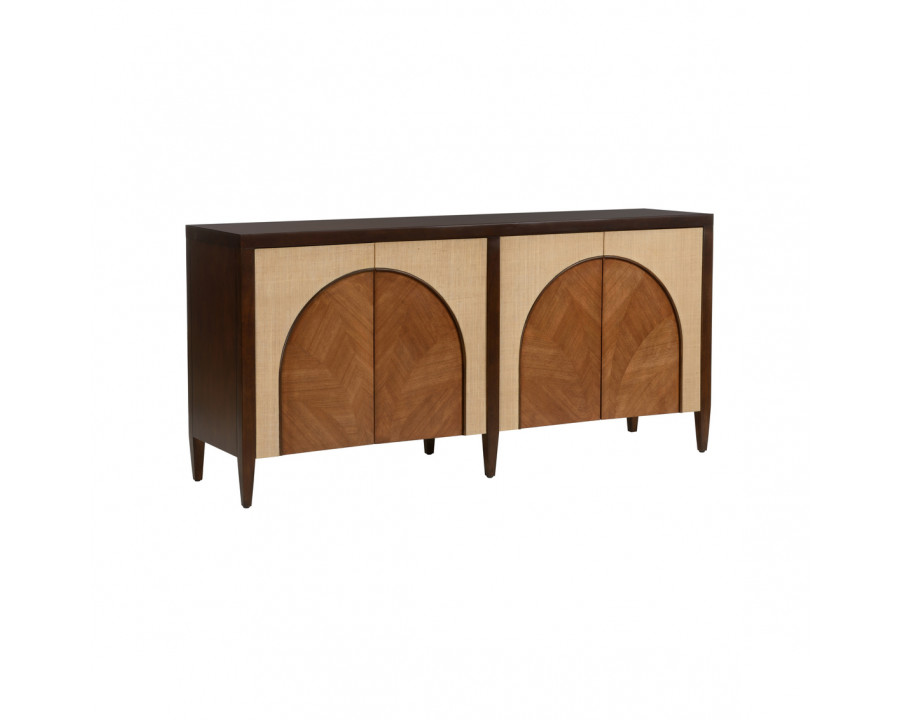 Wildwood - Honopu Cabinet in Cherry/Maple/Natural, Wood