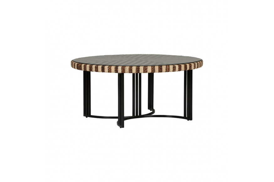 Wildwood™ Calayan Cocktail Table - Brown/White/Clear, Wood