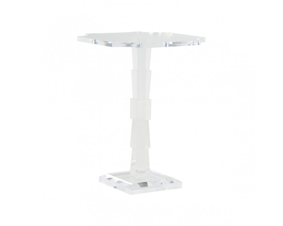 Wildwood - Alice Accent Table in Clear, Acrylic