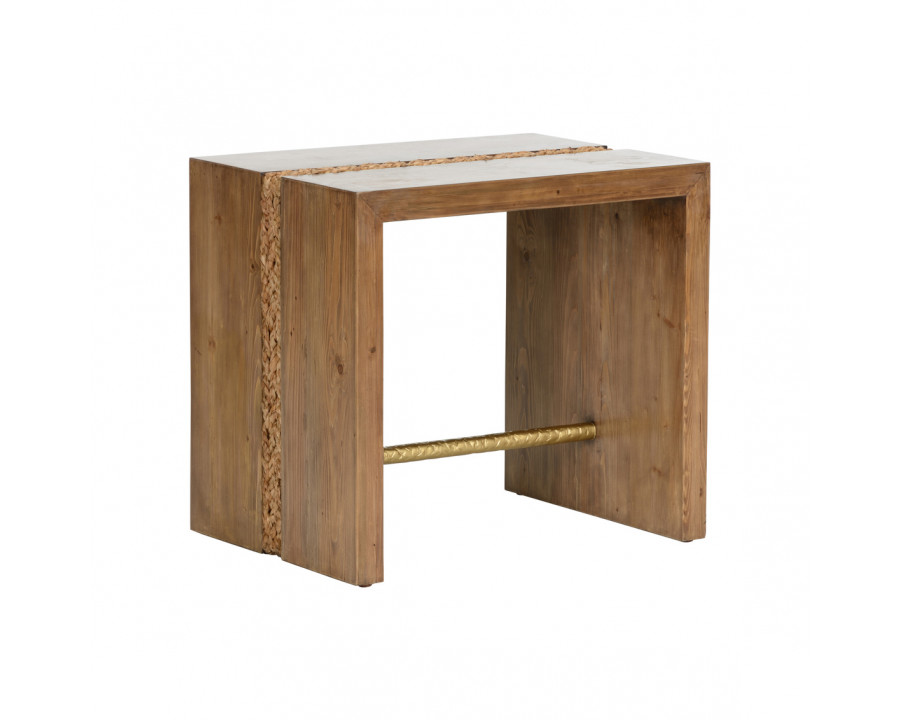 Wildwood - Sayulita End Table in Natural, Wood