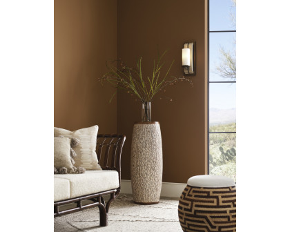 Wildwood - Enya Pedestal in Brown/Light Gray