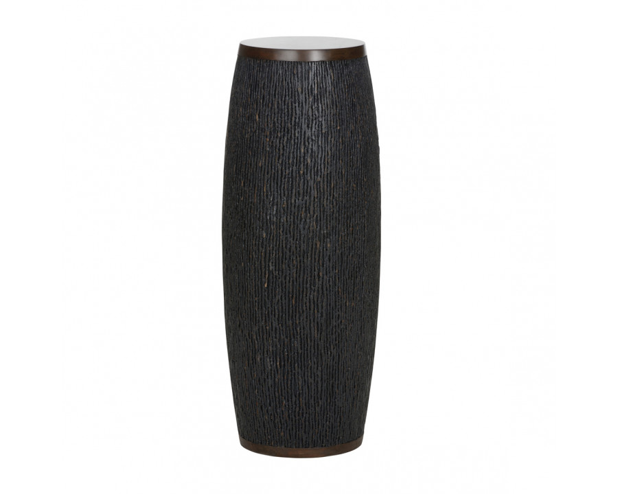 Wildwood - Dracus Pedestal in Dark Brown