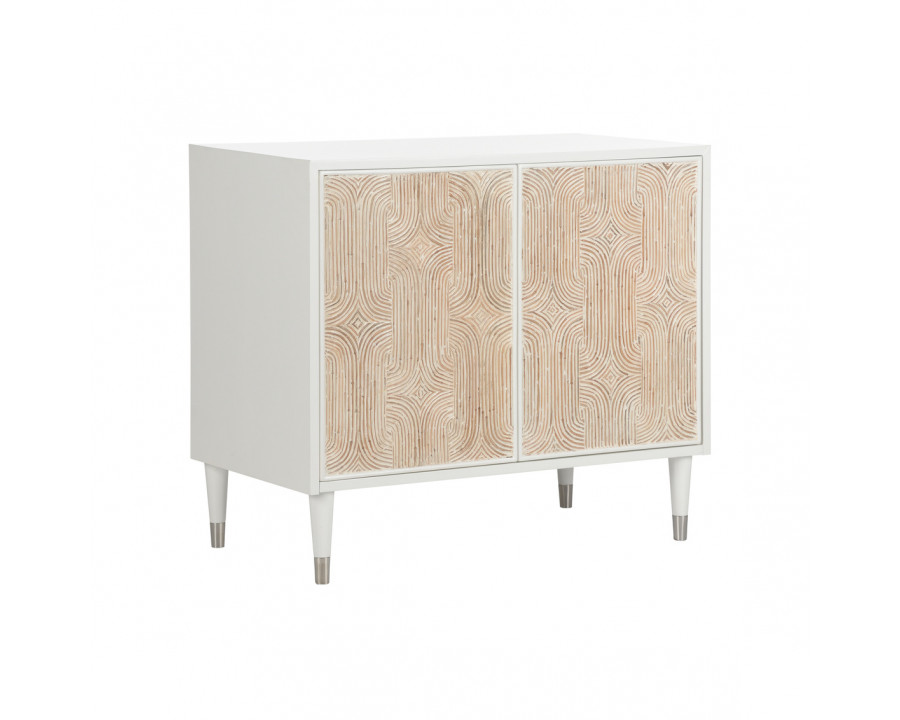 Wildwood - Huli Cabinet in White/Whitewashed