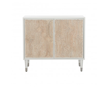 Wildwood - Huli Cabinet in White/Whitewashed