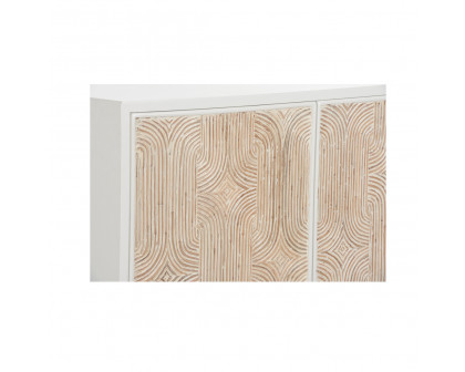 Wildwood - Huli Cabinet in White/Whitewashed