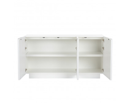 Wildwood - Aura Arch Cabinet in White